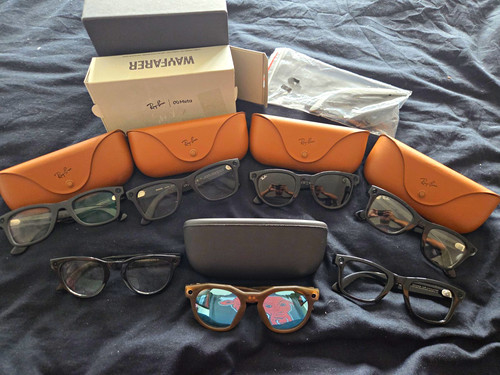 Ray ban and - oakley, meta