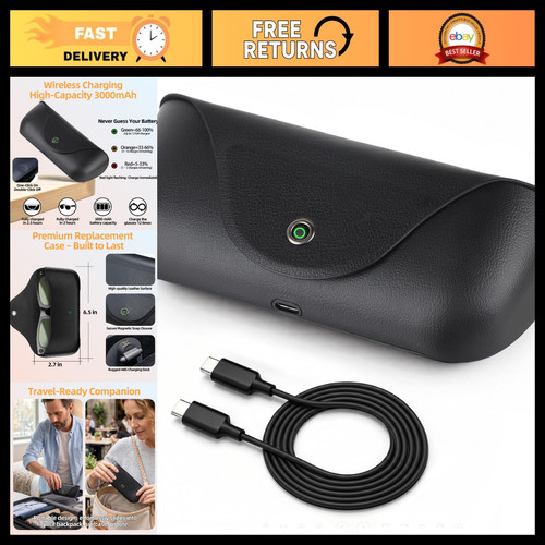 Portable glasses charging case - charging,
